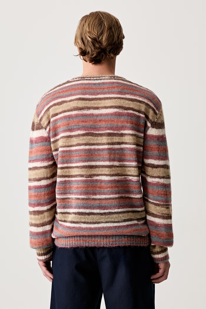 Odzież A.P.C. pull hector sweter z wełną WPABG.H23504 pomarańczowy