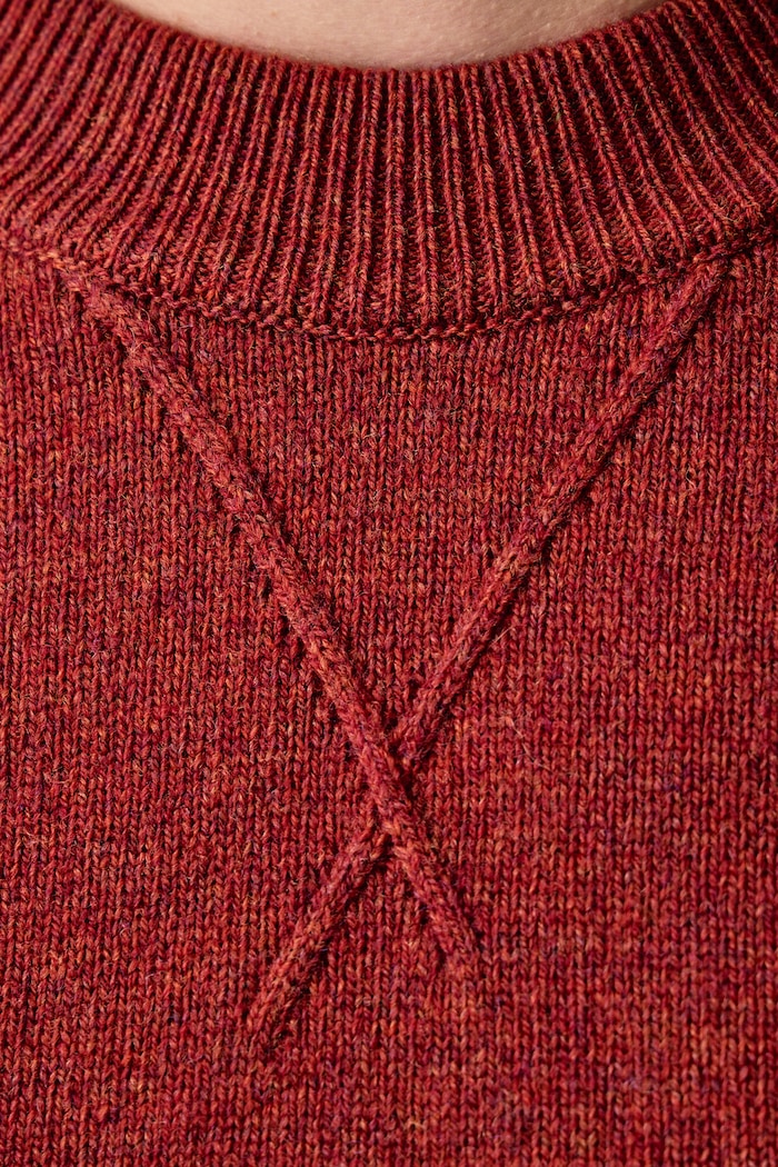 Sweter męski z wełny merino PS Paul Smith pomarańczowy M2R.487Z.W22514