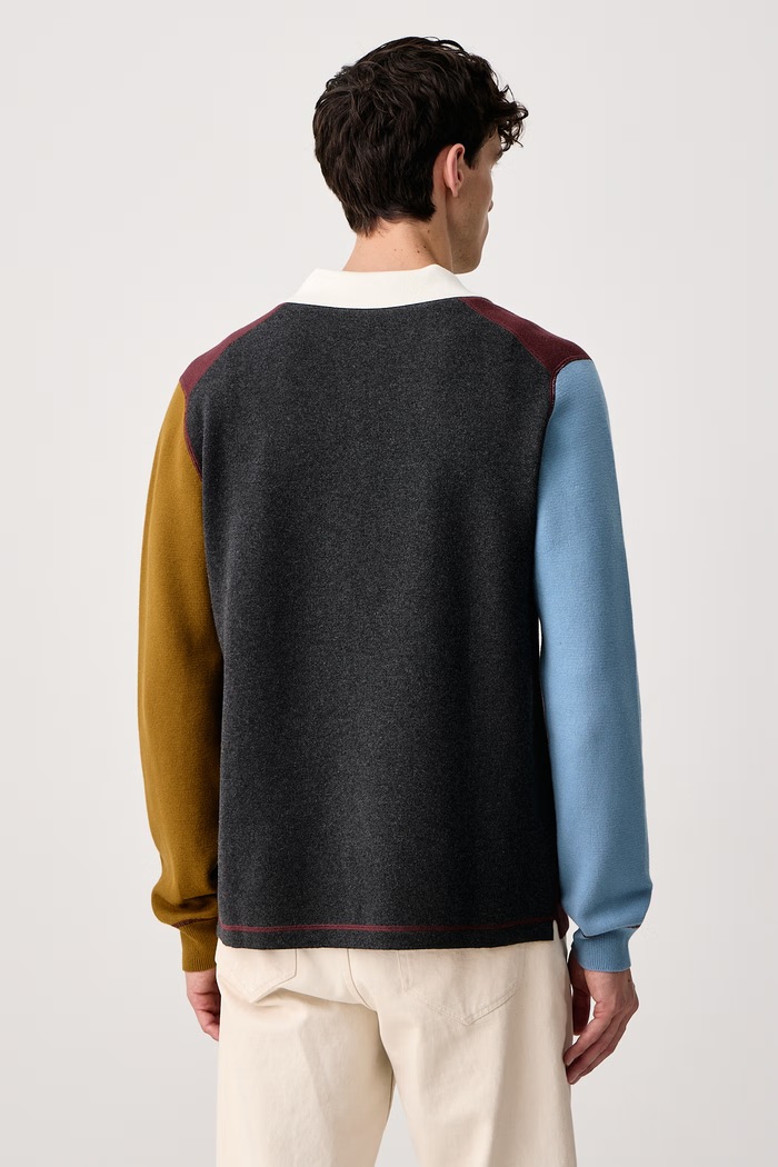Odzież PS Paul Smith Sweter męski bawełniany M2R.A062.W22831 bordowy
