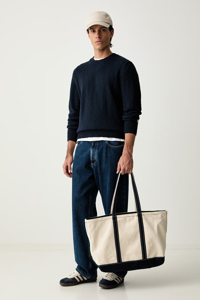 Guess Jeans svetr pánský bavlněný M6YR06.Z0870 námořnická modř AW26