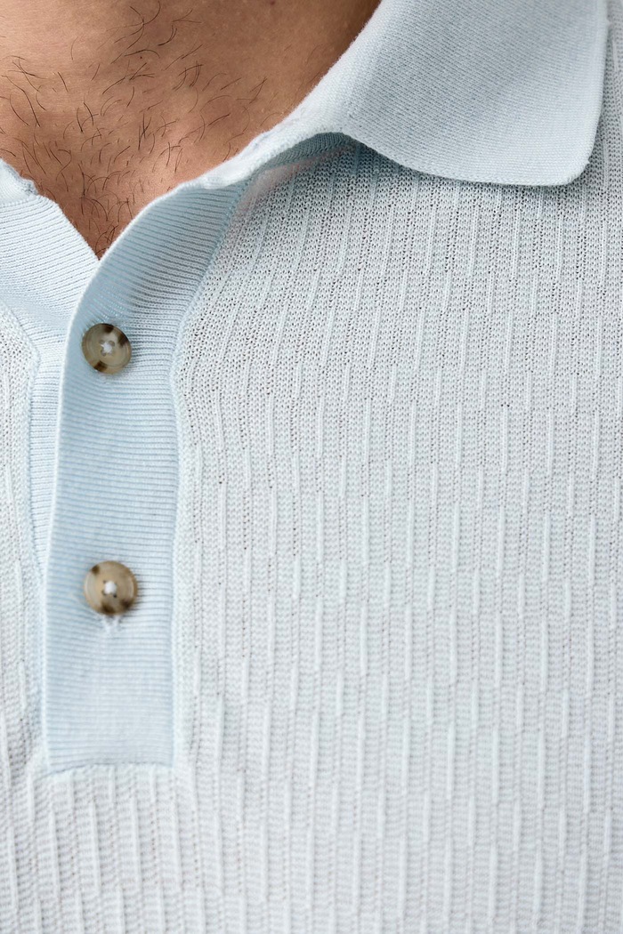 Polo majica za muškarce s lyocellom H-Lurazio BOSS plava 50565506