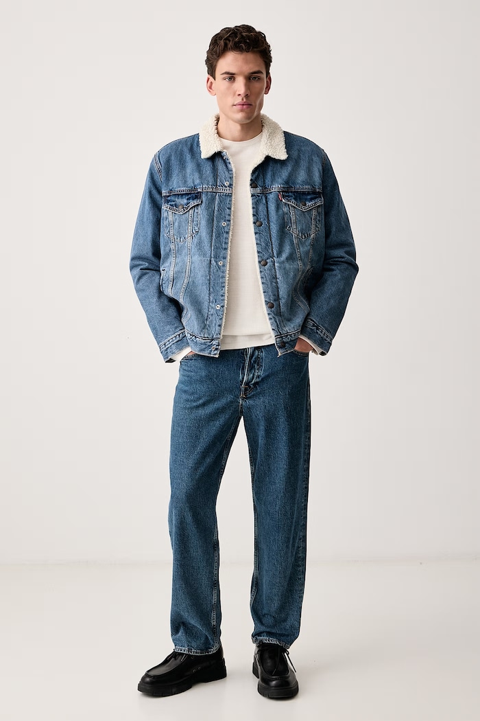 Marc O'Polo Sweter męski bawełniany 5000014217 beżowy AW26