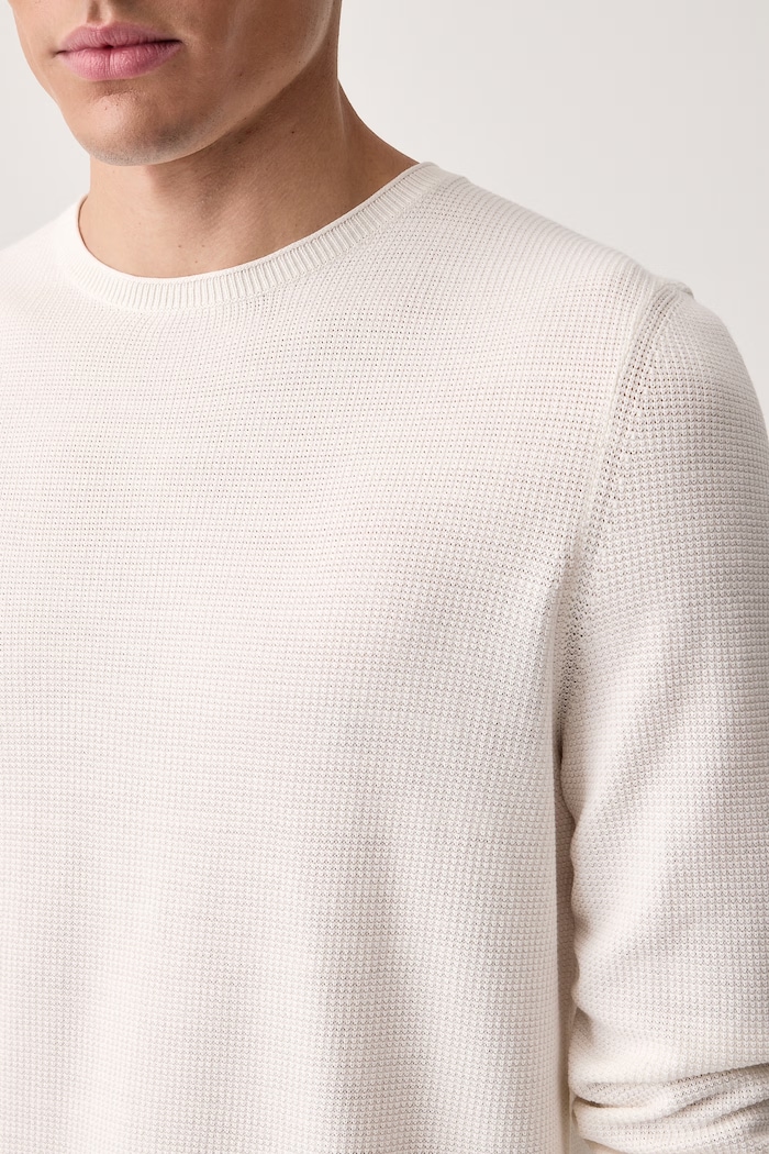 Sweter męski bawełniany Marc O'Polo 5000014217 beżowy