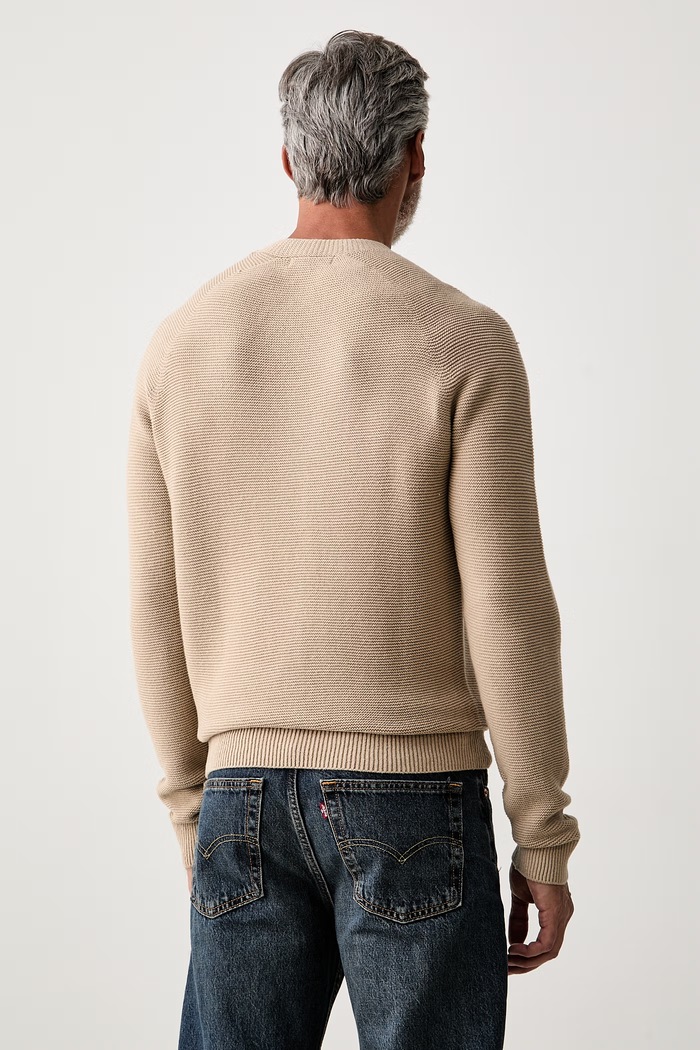 Odzież Guess sweter męski bawełniany MATTH M6YR23.Z0928 beżowy