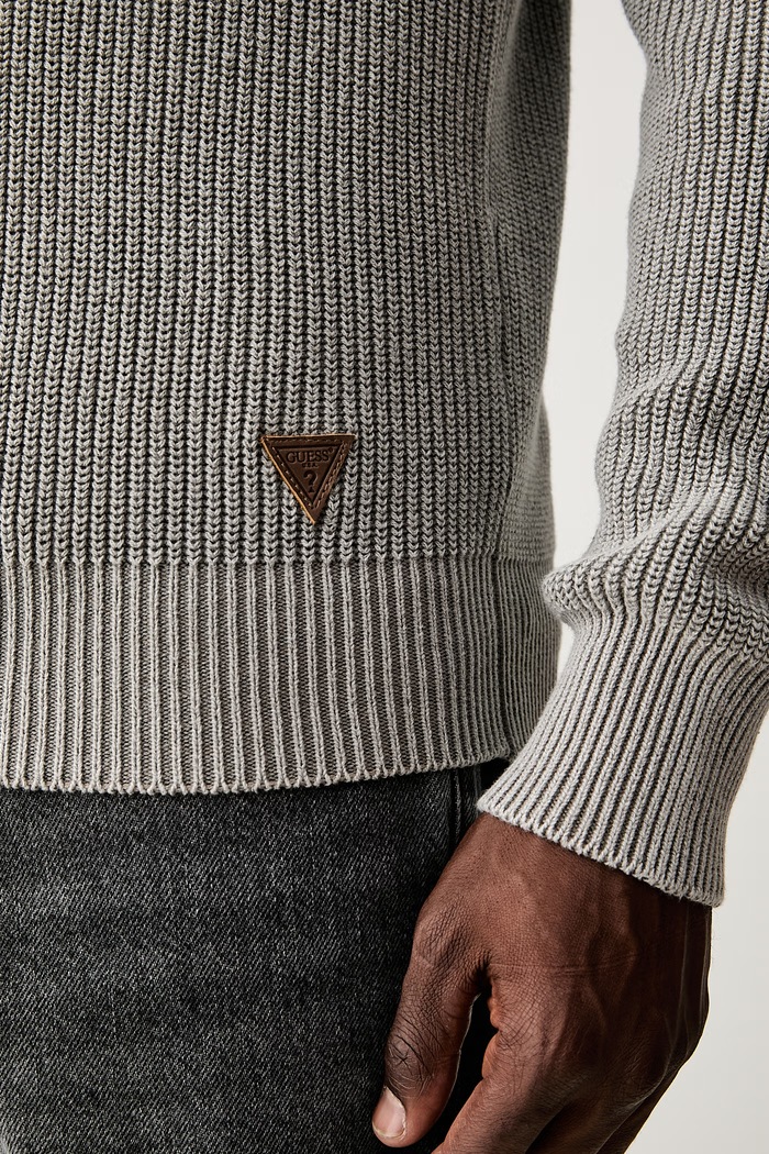 Guess sweter męski bawełniany MANNY M6YR20.Z0925 szary