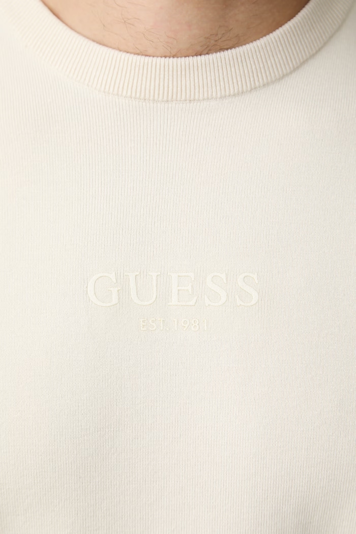 Guess πουλόβερ ανδρικό με βισκόζη MASON M6YR12.Z0917 μπεζ