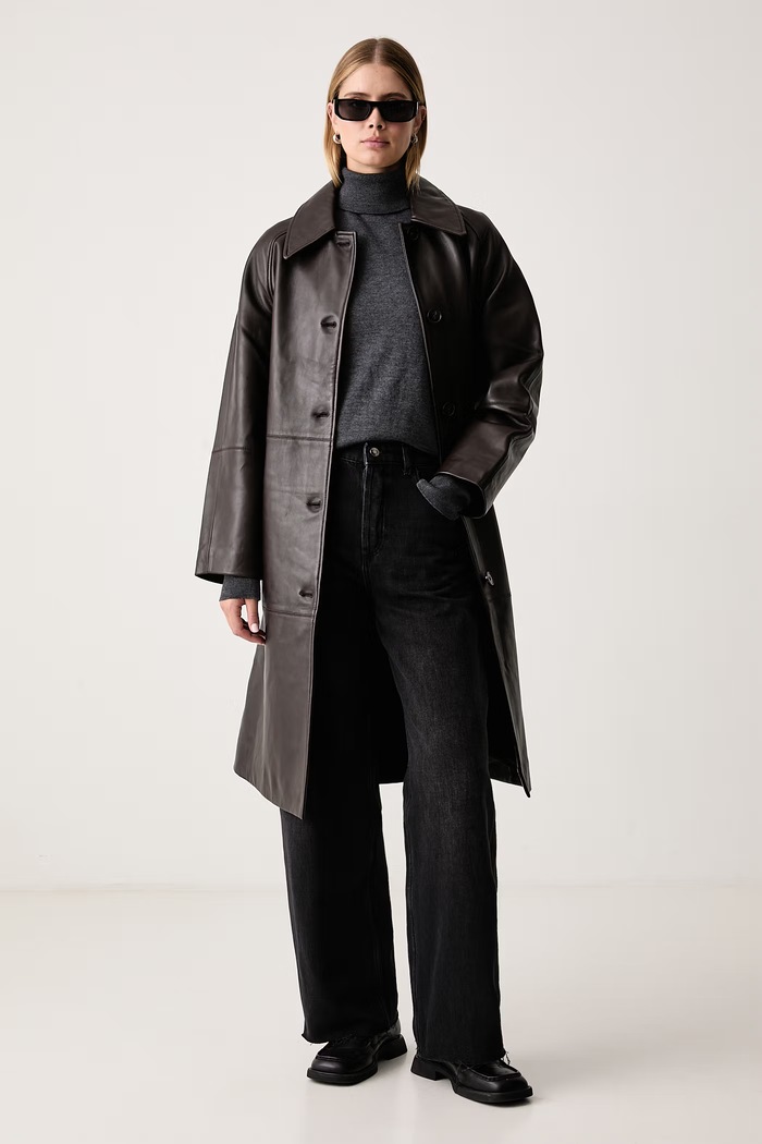 Officine Generale Rolák z meríno vlny NINA DLCXKNT309 sivá AW26