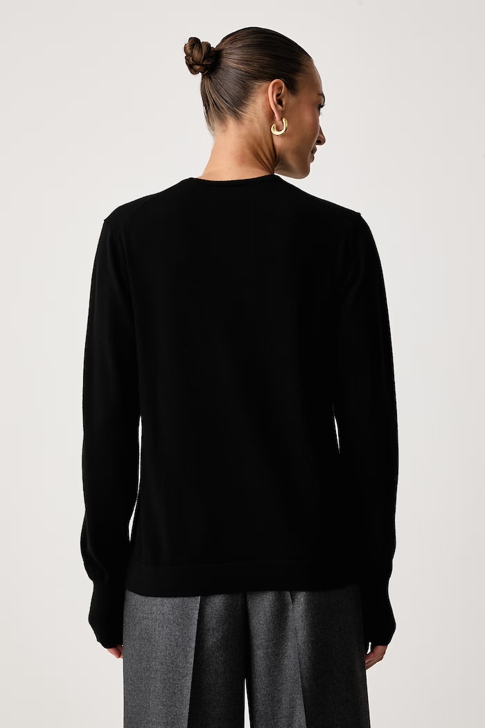 Officine Generale Pulover din lână merino NINA DLCXKNT305
