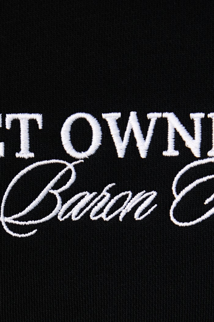 Bluza z bawełną Baron Filou czarny 000016930