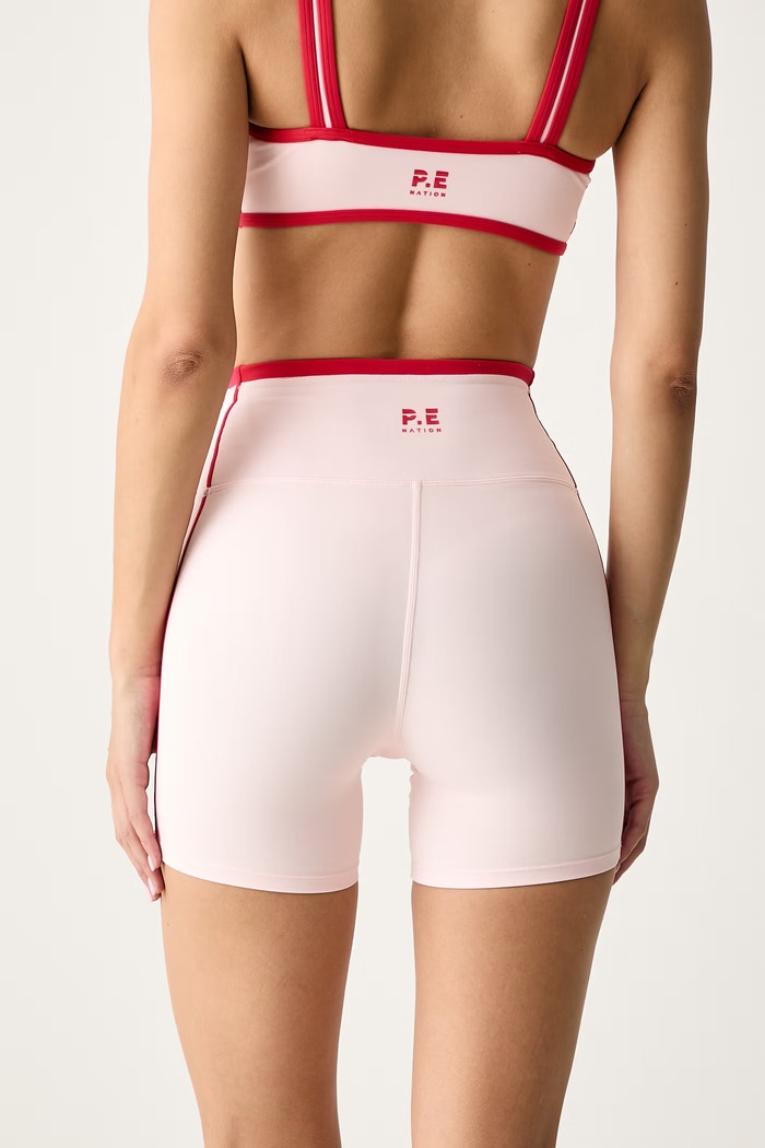 Odzież P.E Nation Kolarki damskie 262S162 różowy
