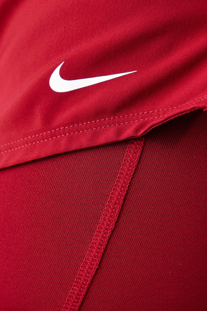 Szorty sportowe damskie Nike One Dri-FIT 2in1 Nike DX6012.608 czerwony