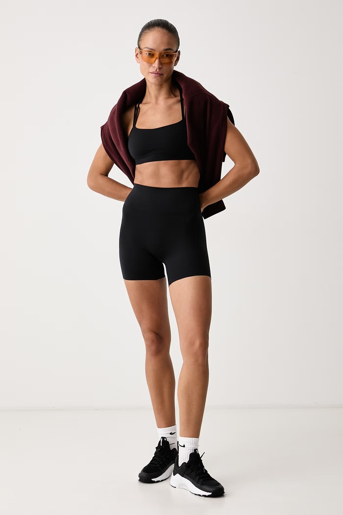 Nike Szorty sportowe damskie Zenvy II5209.010 czarny AW26