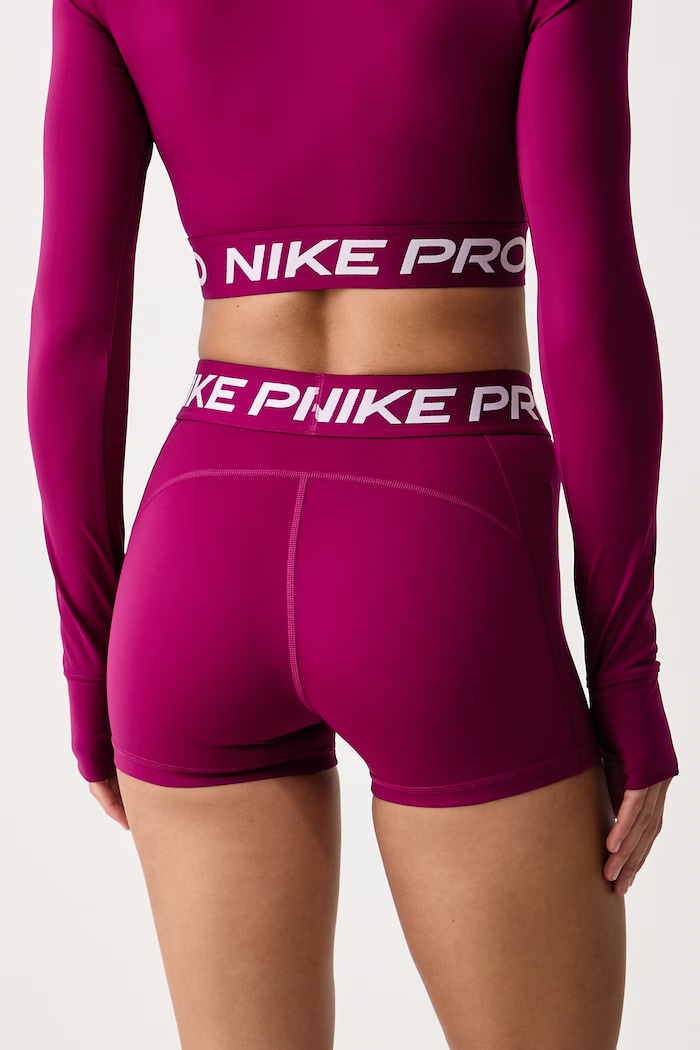 Odzież Nike Szorty sportowe damskie Nike Pro IQ1037.630 różowy