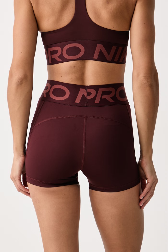 Odzież Nike Szorty sportowe damskie Nike Pro Sculpt FV7033.658 brązowy
