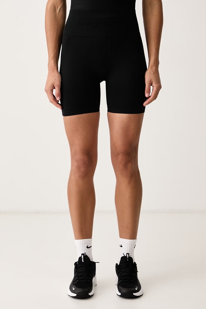 Nike Kolarki damskie Nike Pro Seamless Dri-FIT czarny IF1210.010