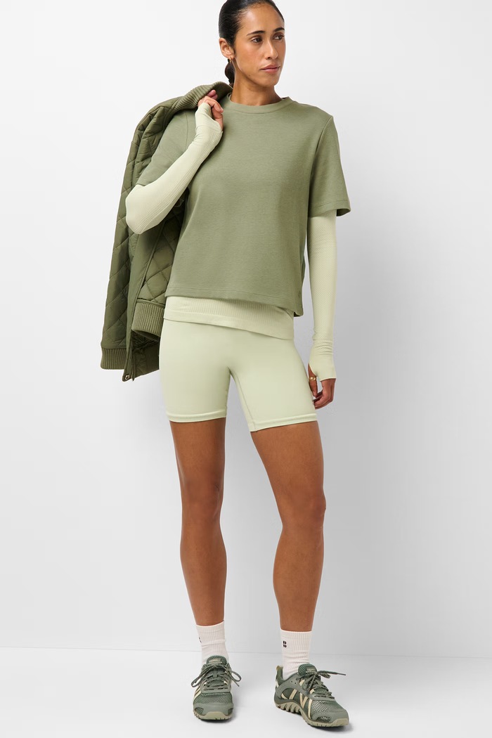 Odzież Sweaty Betty Szorty sportowe damskie SB10798R zielony