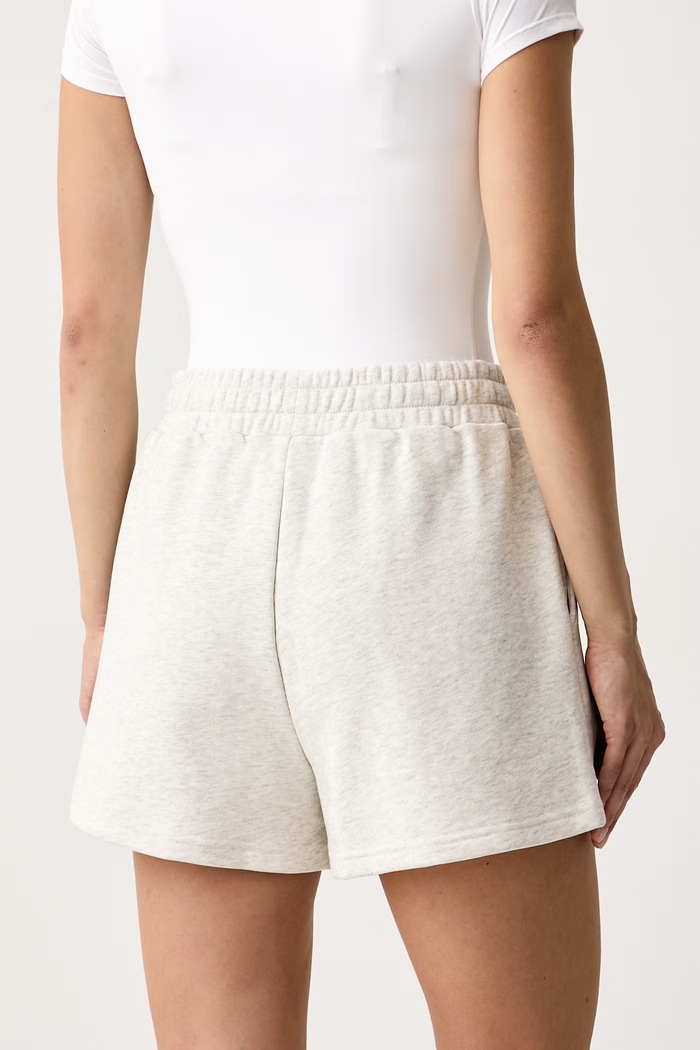 Odzież Le Privé Szorty damskie bawełniane VARSITY SHORTS LP00701 szary