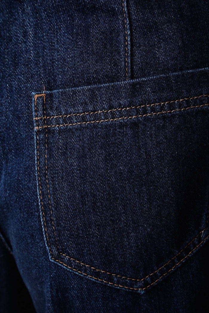 Bermudy damskie jeansowe Marc O'Polo 5000011640 granatowy