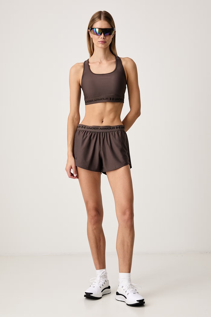 Under Armour Szorty sportowe damskie Tech Play 1389882.200 brązowy AW26