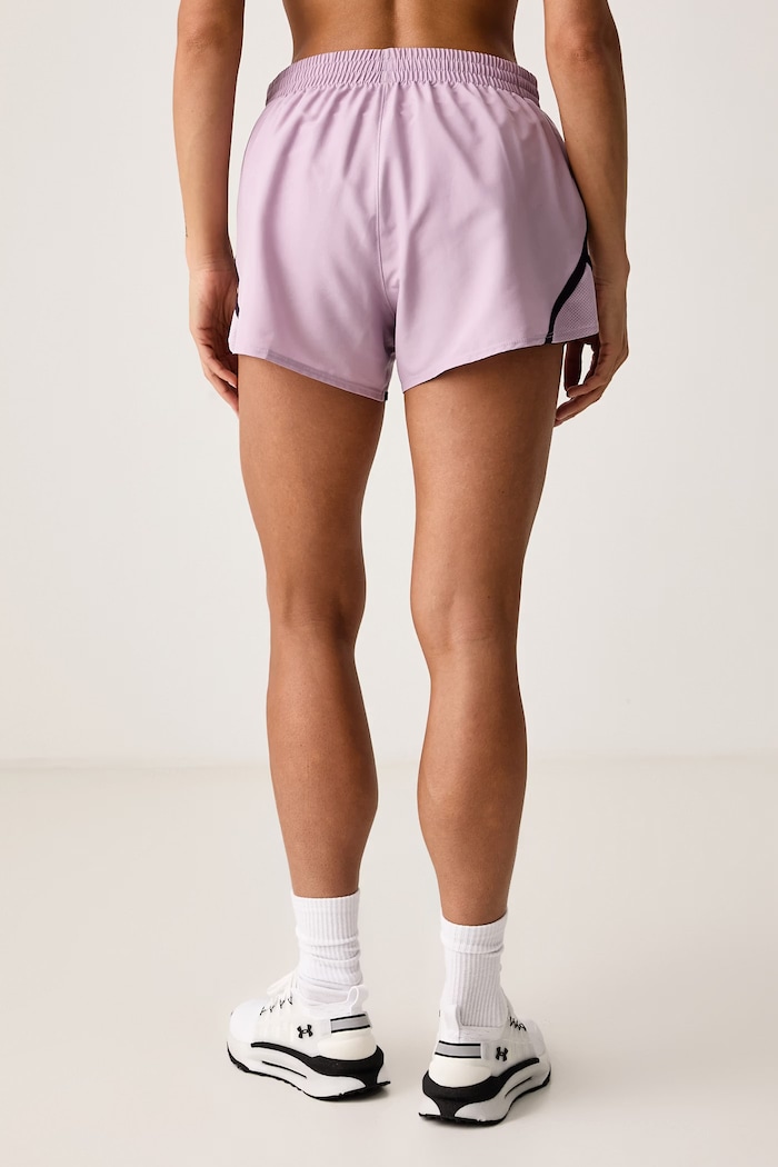 Odzież Under Armour Szorty sportowe damskie Fly By 1382438.698 fioletowy