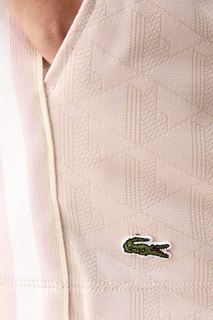 Szorty dresowe damskie Lacoste GF9193 różowy