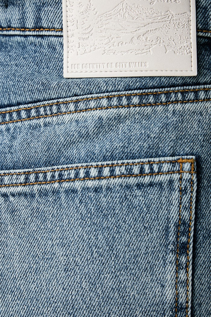 Szorty damskie jeansowe Sisley 44O9L901U niebieski
