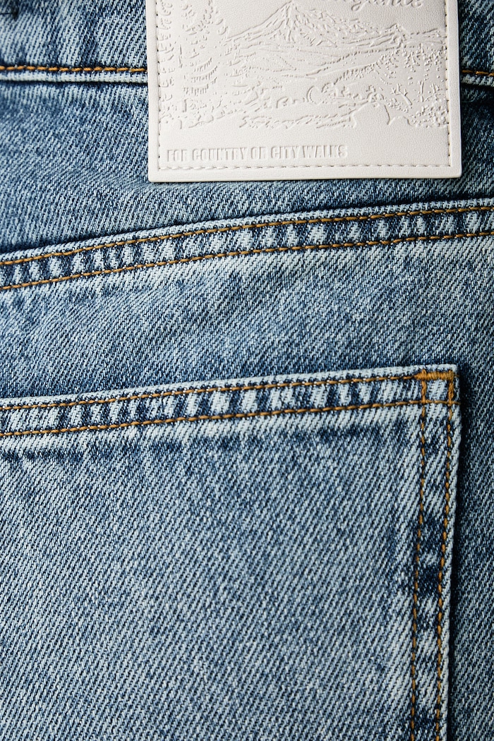 Szorty damskie jeansowe Sisley 44O9L901U niebieski