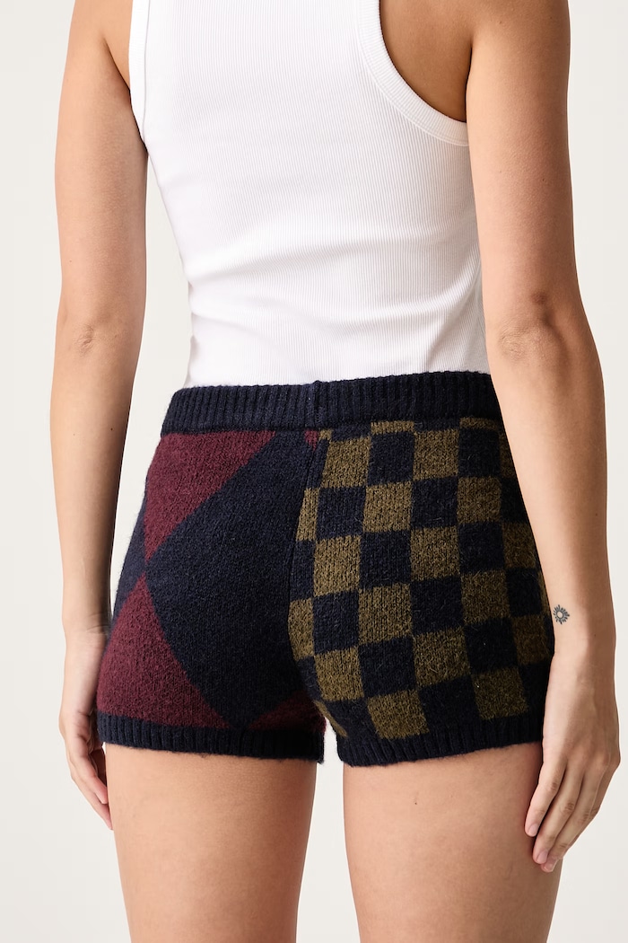 Oblečenie Vans Šortky dámske s vlnou x PRINGLE VN0011ZD27F1 viacfarebná