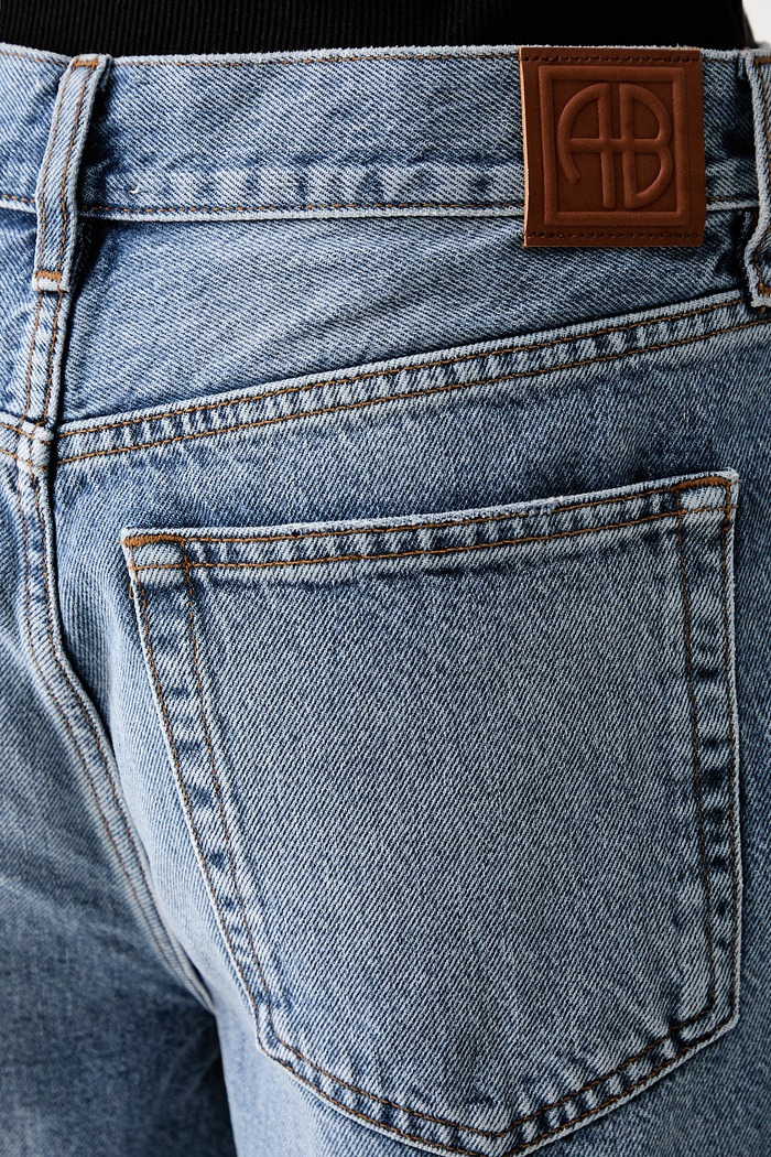 Anine Bing JASPER SHORT szorty jeansowe damskie A.05.12254.WHD90 niebieski