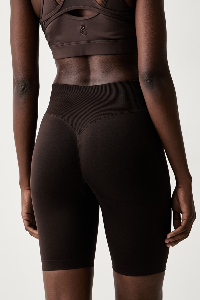 Oblečení adidas Originals cyklistické šortky dámské Essentials IA4528 hnědá