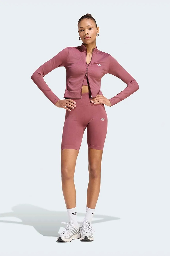 Abbigliamento adidas Originals Pantaloncini da bici da donna Essentials IA4407 rosa