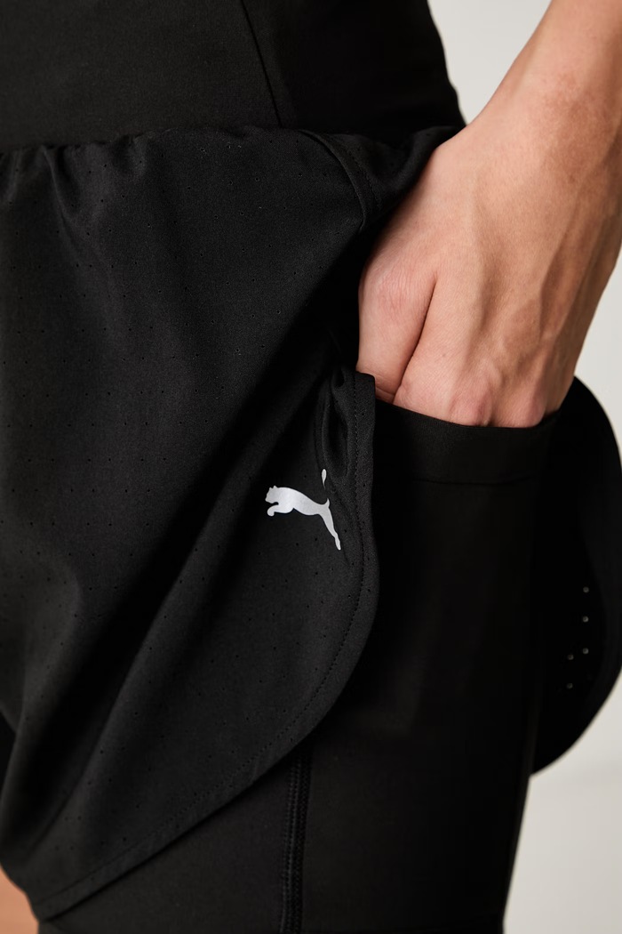 Puma szorty sportowe damskie DreamRun 528558 czarny