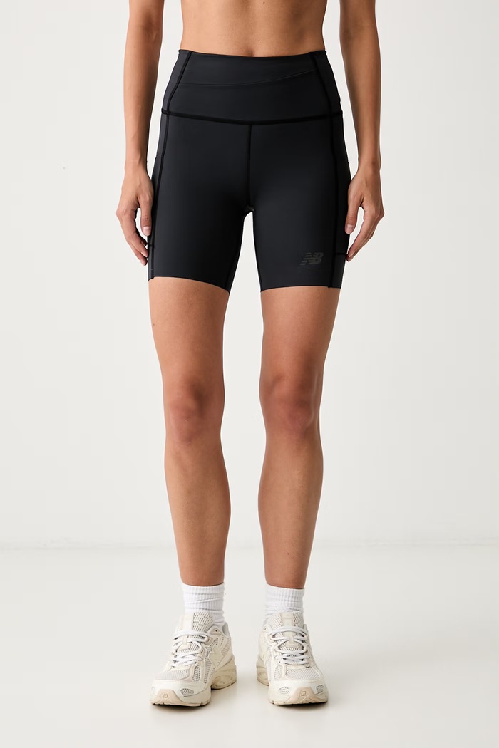 New Balance kratke hlače ženske črna WB61I098BK