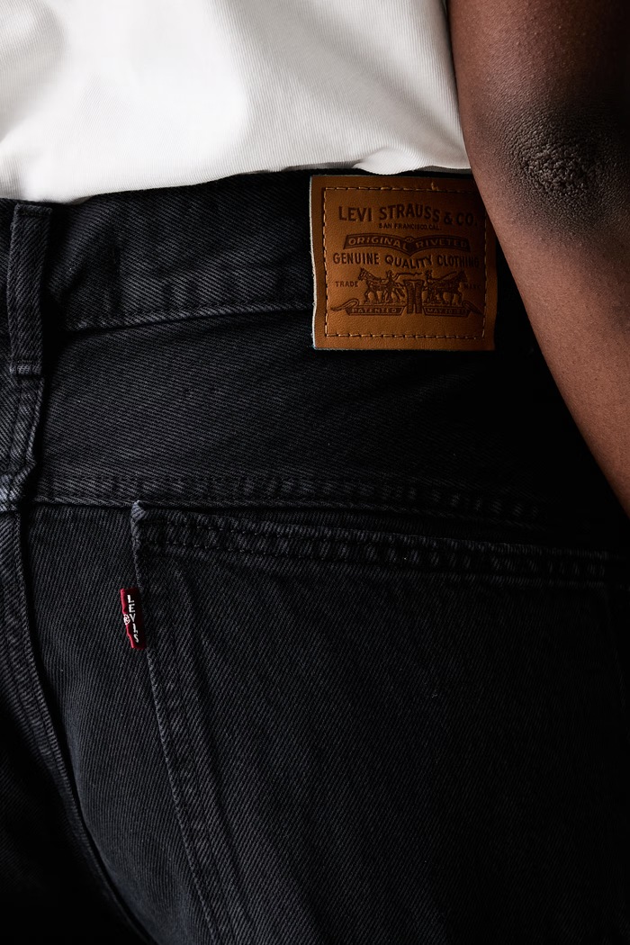 Levi's kratke hlače ženske denim črna 107289.A18E