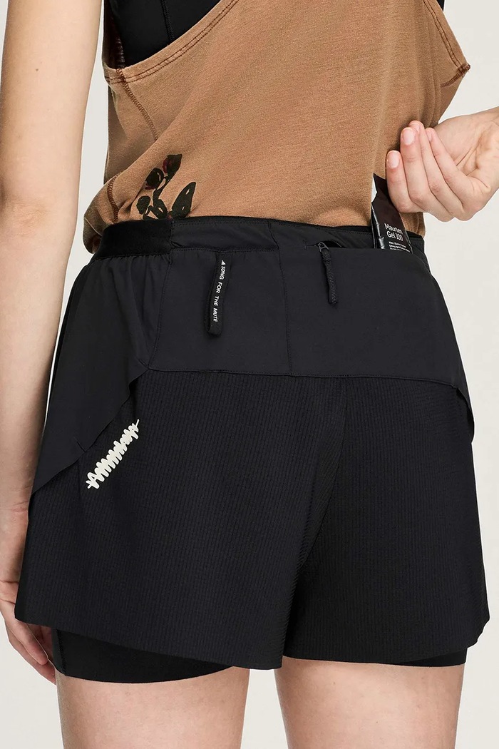 Adidas Running x Song For The Mute σορτς 2 σε 1 Γυναικεία adidas Originals μαύρο KW8031
