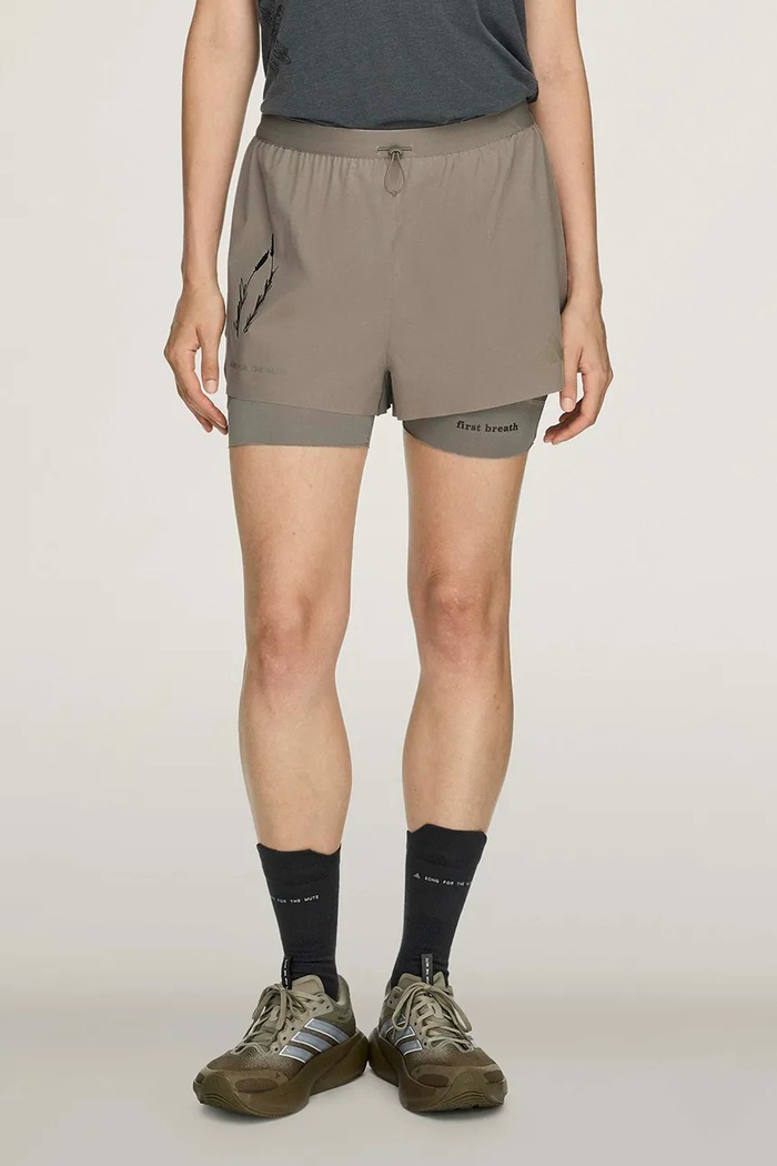 adidas Originals Adidas Running x Song For The Mute спортен къс панталон дамски зелен KW8030