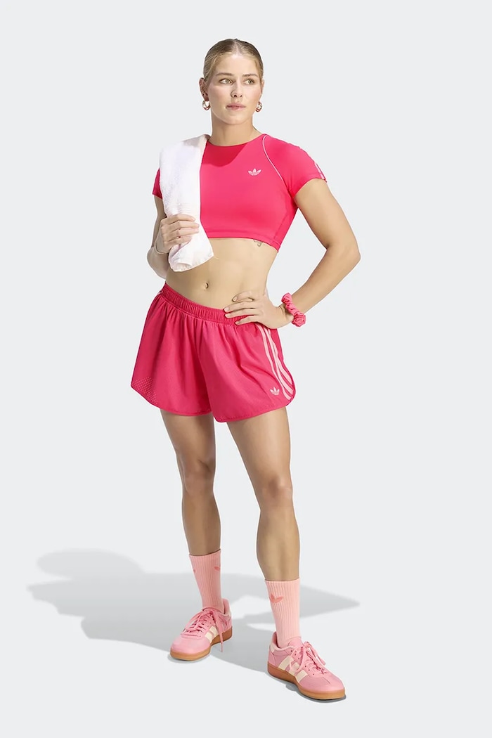 Oblečenie adidas Performance športové šortky dámske Originals Sport KT7040 ružová