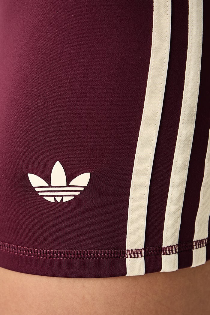Szorty sportowe damskie Originals Sport adidas Performance KT6965 bordowy
