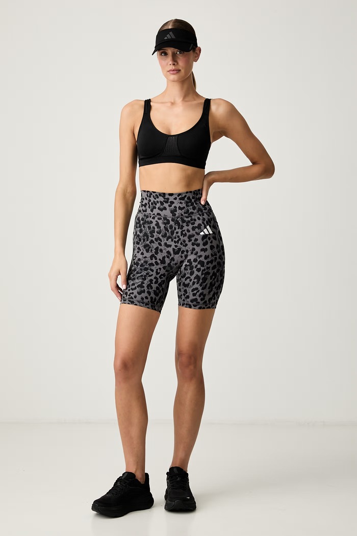 adidas Performance szorty sportowe damskie Optime Essentials KS6226 szary AW26
