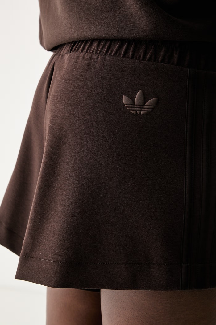 adidas Originals σορτς επίσημα γυναικεία καφέ KY9225