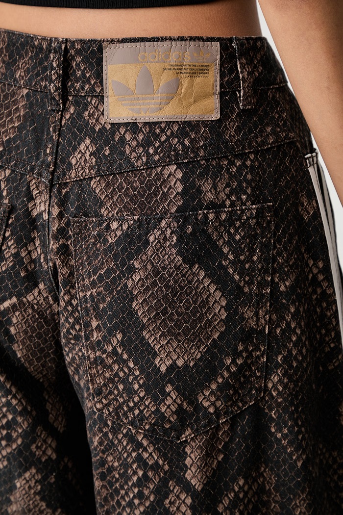 adidas Originals bermude za žene traper smeđa KX1900