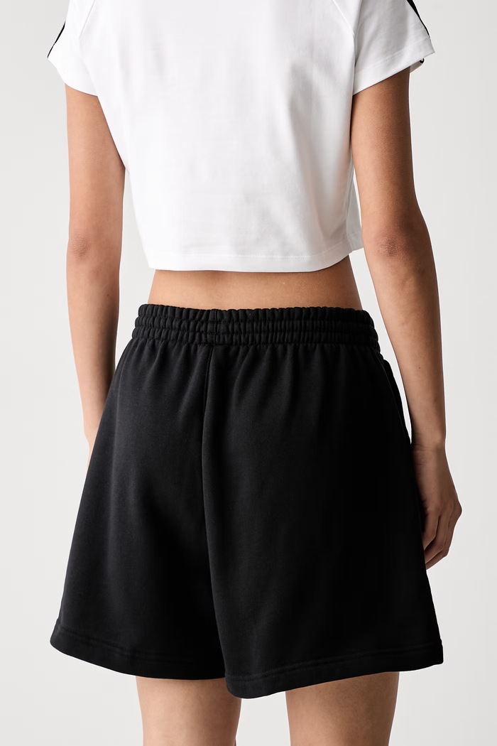 Одежда adidas Originals спортивные шорты для женщин из хлопка Essentials KR3604 чёрный