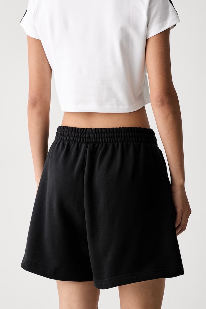 Одежда adidas Originals спортивные шорты для женщин из хлопка Essentials KR3604 чёрный