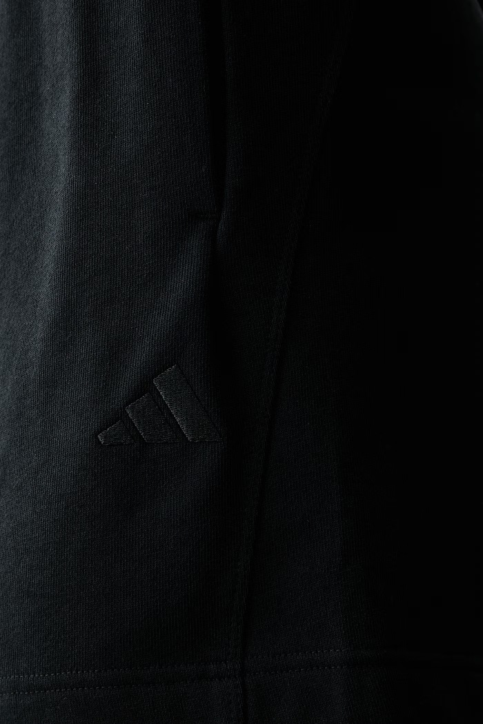 adidas szorty dresowe damskie bawełniane czarny KV7325