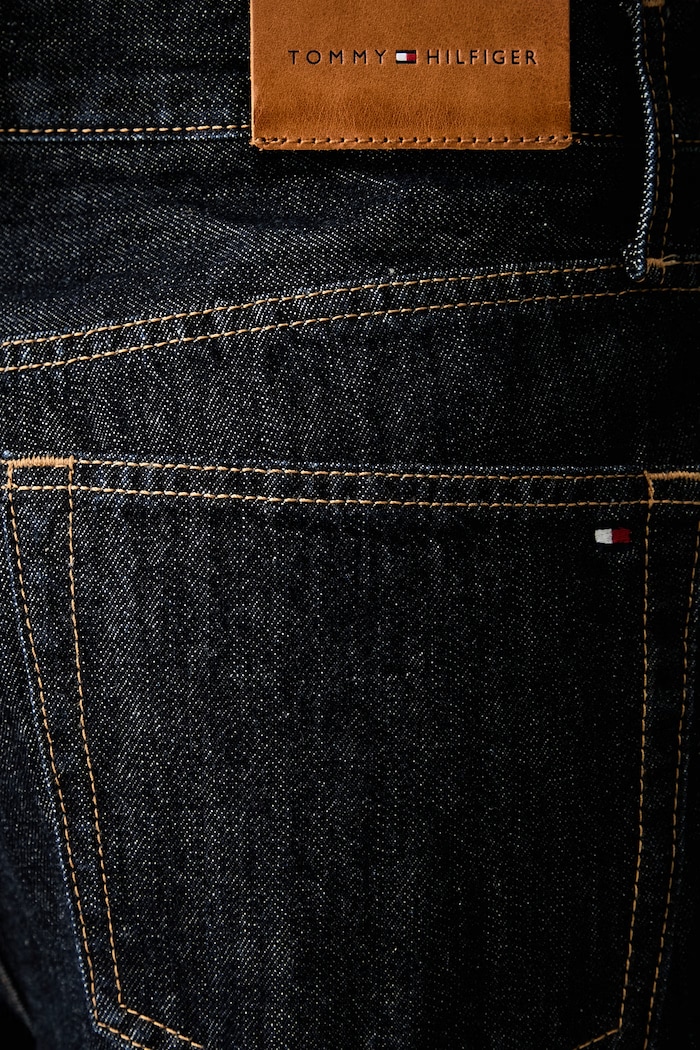 Tommy Hilfiger šortky dámské námořnická modř WW0WW49973
