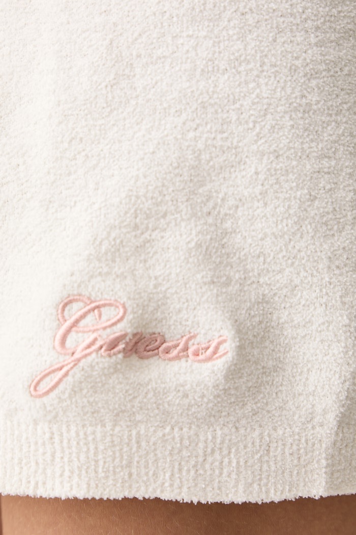 Szorty lounge damskie ARIA Guess O6BD01.Z1148 beżowy