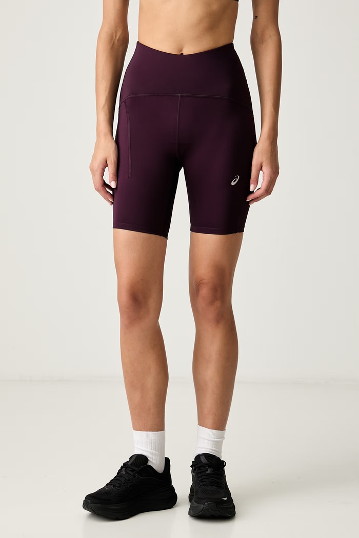 Asics kolarki damskie ROAD HIGH WAIST 8IN SPRINTER fioletowy 2012C967.500