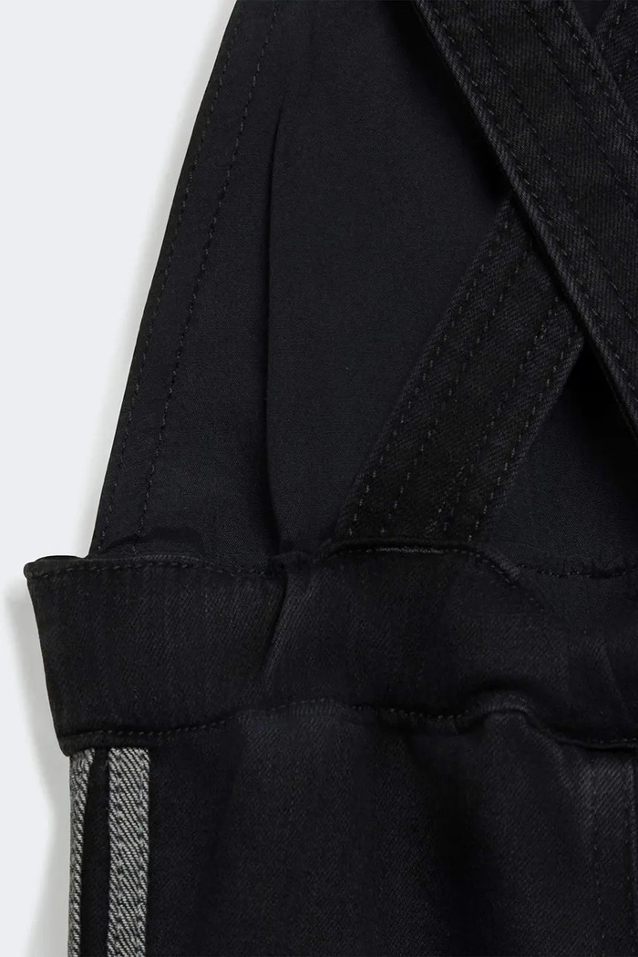 Deklice adidas Originals otroški denim KQ6217 črna