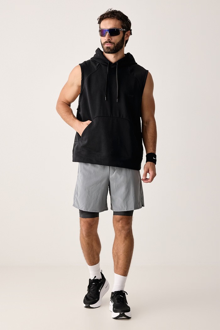 Nike Szorty sportowe męskie Unlimited Dri-FIT 2in1 DV9334.084 szary AW26