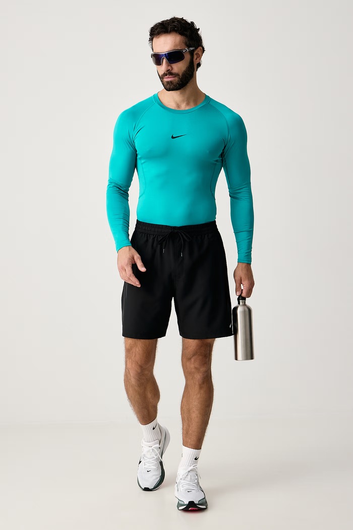 Nike Szorty sportowe męskie Form Dri-FIT DV9857.010 czarny AW26